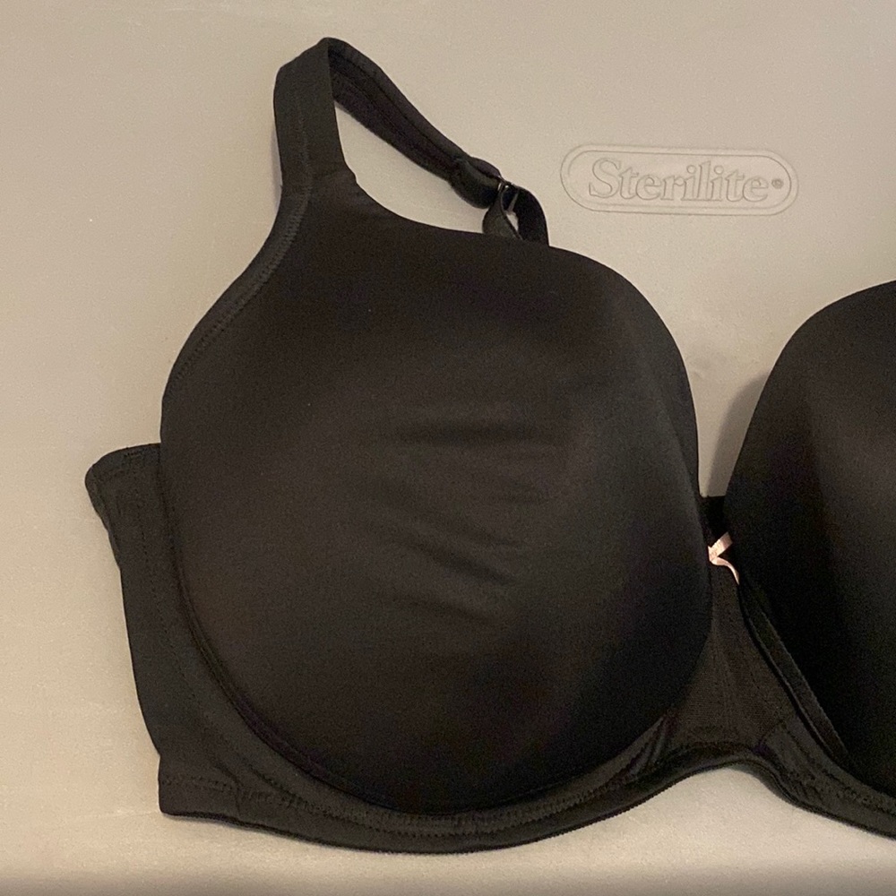Black Cool Bliss Lightly lined balconette bra NWT Lane Bryant plus bra cooling - Picture 2 of 7
